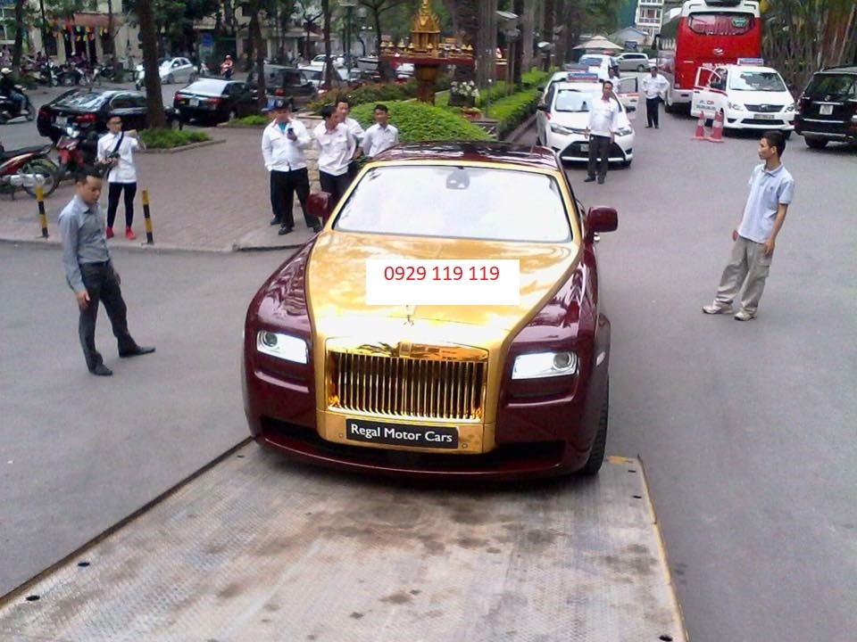 Cứu hộ 24h vận chuyển xe Rolls-Royce từ Ngọc Khánh, Ba Đình, Hà Nội về 254 Láng Hạ, Đống Đa, Hà Nội.