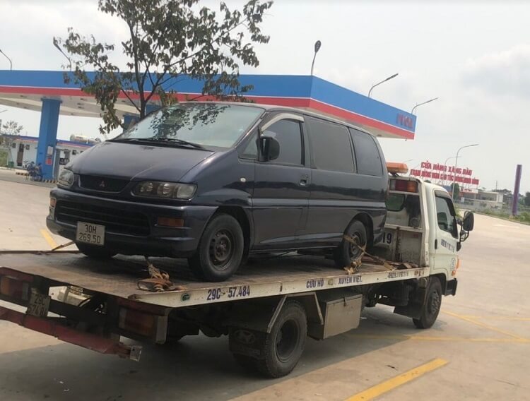 Hình ảnh xe cứu hộ Xuyên Việt