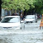 Xe bị ngập nước có thể làm hỏng động cơ xe