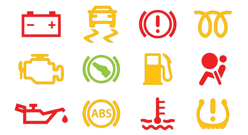 Bạn cần chú ý đến đèn cảnh báo trên lap-to để biết tình trạng hoạt động của xe