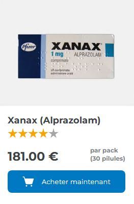 Commande de Xanax